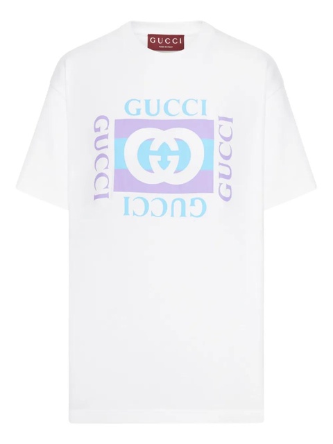Gucci interlocking-g logo T-shirt - White - zdjęcie produktu nr 1