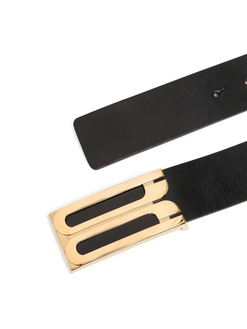 Victoria Beckham Jumbo Frame belt - Black - zdjęcie produktu nr 2