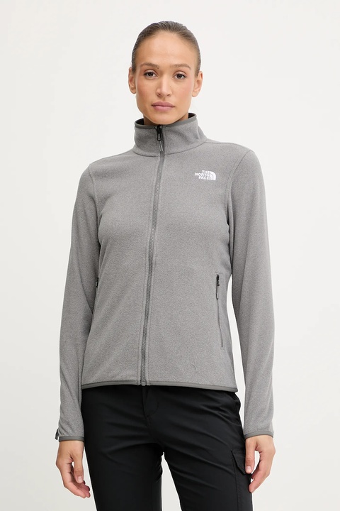 The North Face bluza outdoorowa damska kolor szary gładka NF0A8D2FCQI1 - zdjęcie produktu nr 1
