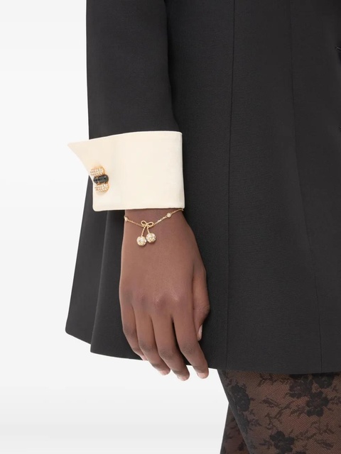 Valentino Garavani Cherryfic Swarovski-crystals bracelet - Gold - zdjęcie produktu nr 2