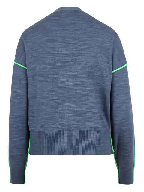 Essentiel Antwerp contrast-trim cardigan - Grey - zdjęcie produktu nr 2