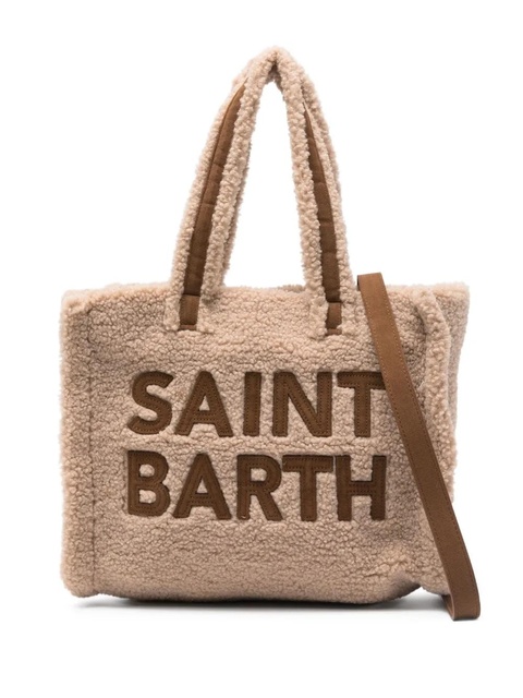 MC2 Saint Barth Teddy logo-detailing tote bag - Neutrals - zdjęcie produktu nr 1