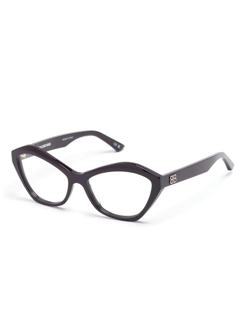 Balenciaga Eyewear cat-eye glasses - Purple - zdjęcie produktu nr 1
