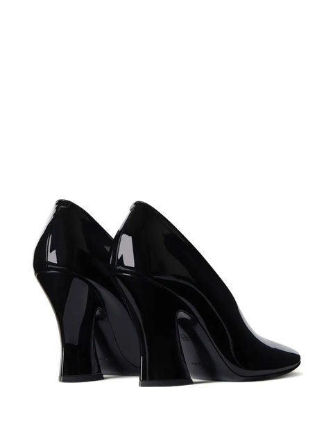 Givenchy 95mm sculpted patent leather pumps - Black - zdjęcie produktu nr 2