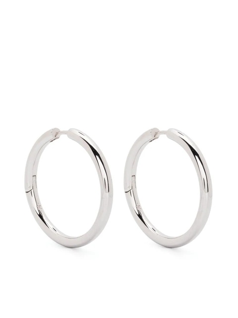 Missoma Tunnel large hoop earrings - Silver - zdjęcie produktu nr 1