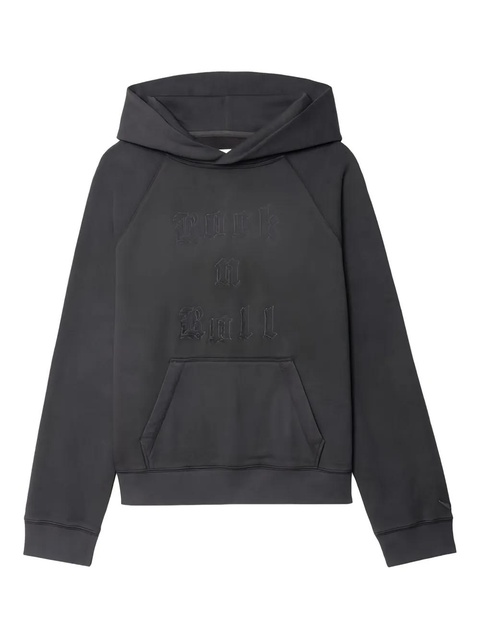 Zadig&Voltaire Georgy rock-n-roll-embroidery hoodie - Grey - zdjęcie produktu nr 1