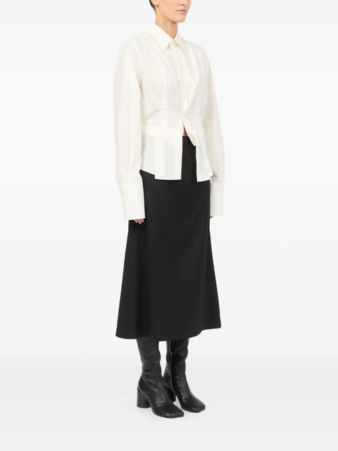 MM6 Maison Margiela layered shirt - White - zdjęcie produktu nr 2