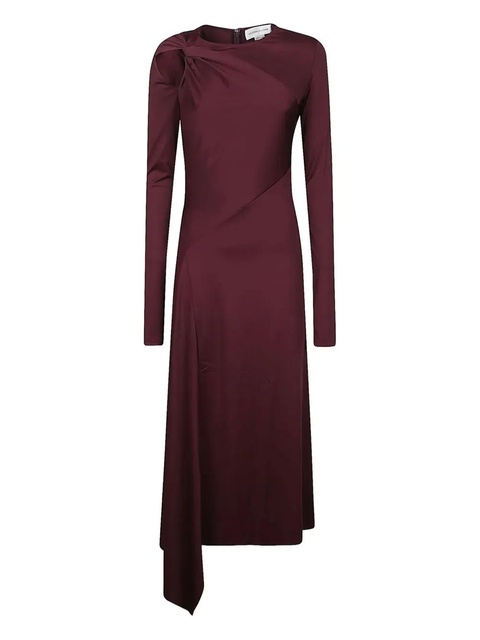 Victoria Beckham cut-out asymmetric dress - Red - zdjęcie produktu nr 2