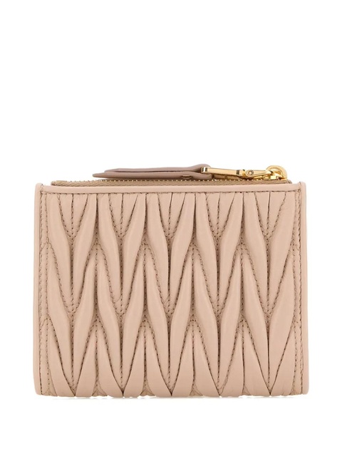 Miu Miu matelassé leather wallet - Neutrals - zdjęcie produktu nr 2