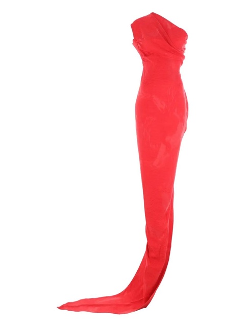 Vivienne Westwood asymmetrical zip-fastening dress - Red - zdjęcie produktu nr 2
