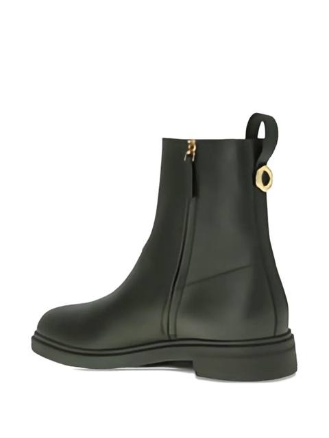 Loro Piana Kilda zip ankle boots - Green - zdjęcie produktu nr 2