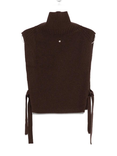 Maje tie-neck scarf - Brown - zdjęcie produktu nr 2
