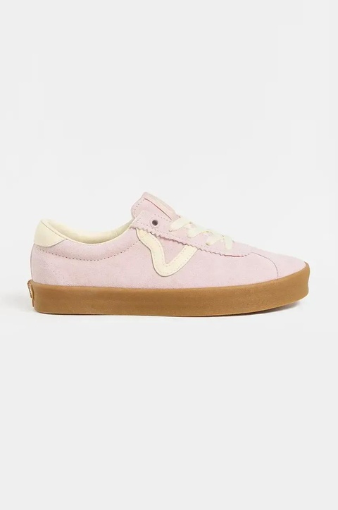 Vans tenisówki zamszowe Sport Low kolor różowy VN000CQRO3N1 - zdjęcie produktu nr 1