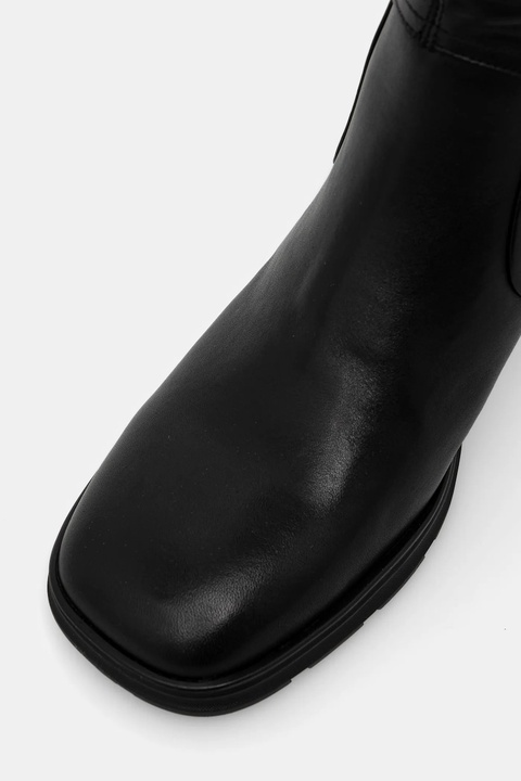 Vagabond Shoemakers kozaki skórzane JANINE damskie kolor czarny na słupku 6038-101-20 - zdjęcie produktu nr 1