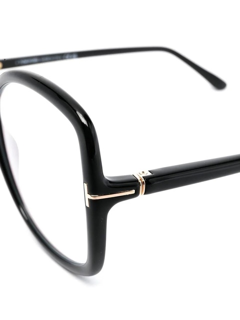 TOM FORD Eyewear FT5845B oversize-frame glasses - Black - zdjęcie produktu nr 2