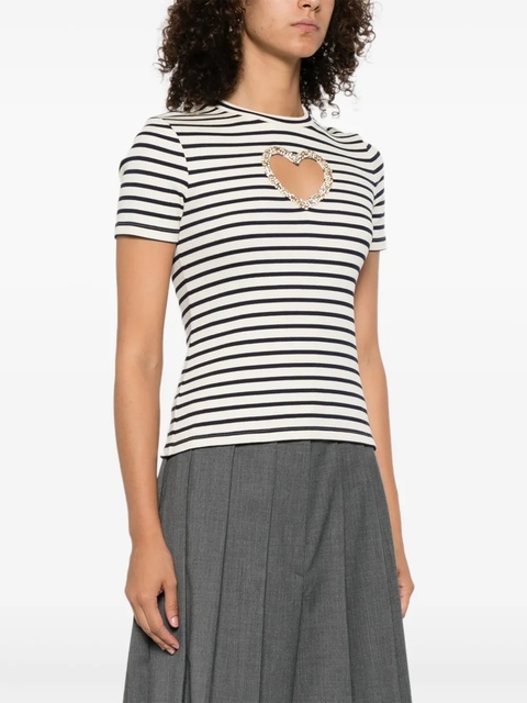 SANDRO striped T-shirt - Neutrals - zdjęcie produktu nr 2