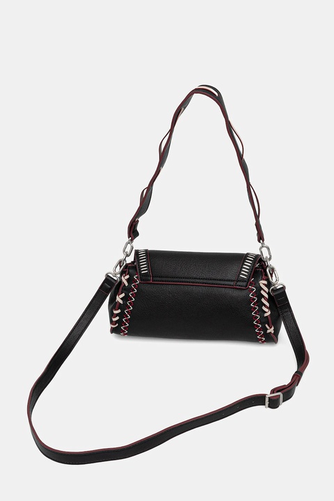 Desigual torebka MANHATTAN PESPUNTES Z kolor czarny 25WAXPBE - zdjęcie produktu nr 1