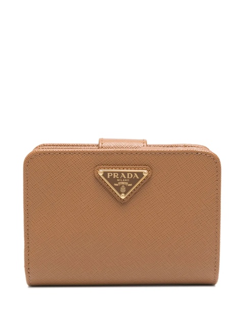 Prada triangle-logo wallet - Brown - zdjęcie produktu nr 2