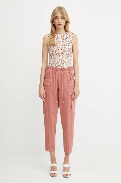 Guess top CLAIRE kolor beżowy W5GP17 KCSA2 - zdjęcie produktu nr 2