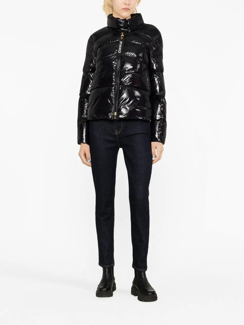 PINKO high-neck puffer jacket - Black - zdjęcie produktu nr 1