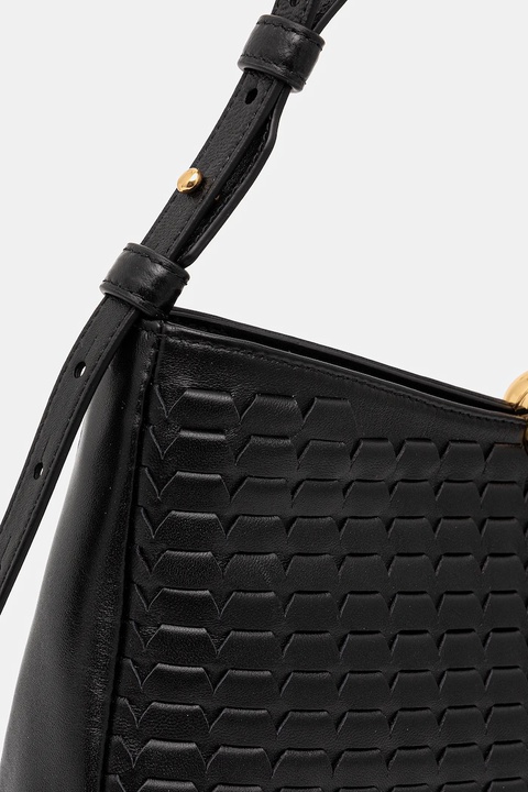 Furla torebka skórzana kolor czarny WB01403.BX3977.O6000 - zdjęcie produktu nr 2