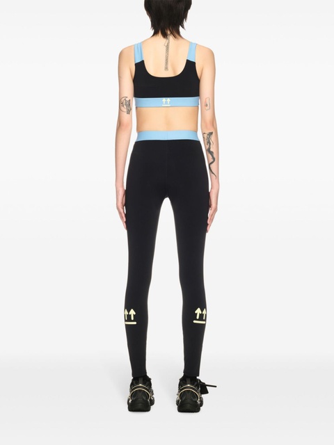 Off-White colour-block sports bra - Black - zdjęcie produktu nr 2