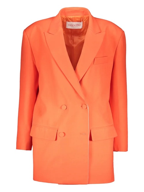 Valentino Garavani double-breasted blazer - Orange - zdjęcie produktu nr 1