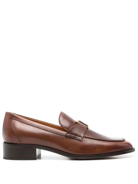 Tod's leather loafers - Brown - zdjęcie produktu nr 1