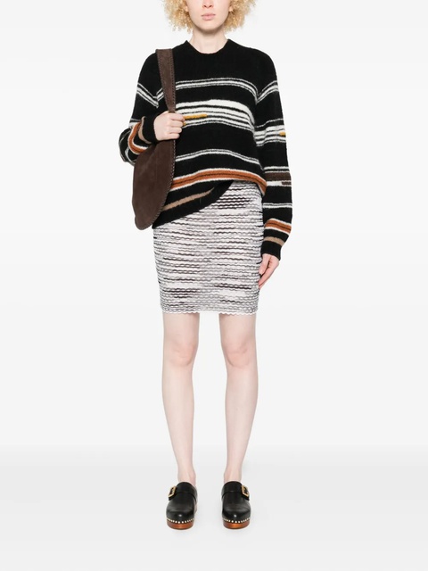Missoni striped ribbed skirt - White - zdjęcie produktu nr 1
