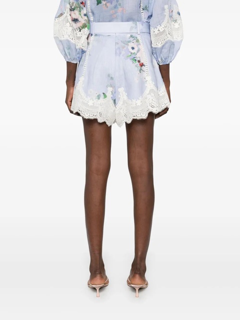 ZIMMERMANN Everley shorts - Blue - zdjęcie produktu nr 2