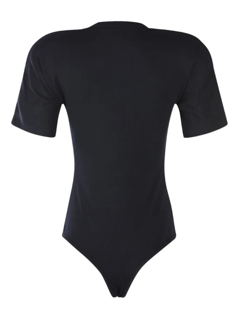 Jacquemus short-sleeve scoop-neck bodysuit - Black - zdjęcie produktu nr 1
