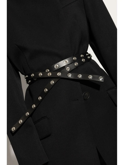 The Attico leather belt - Black - zdjęcie produktu nr 2