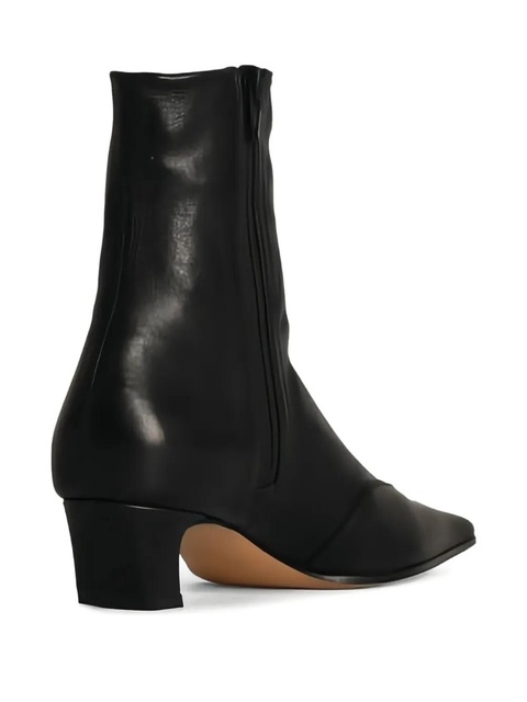 KHAITE 40mm Nevada square-toe ankle boots - Black - zdjęcie produktu nr 2