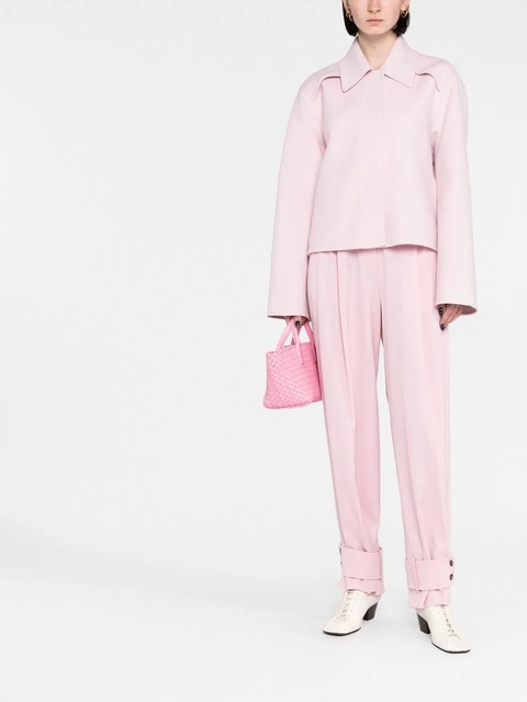 Jil Sander collared wool jacket - Pink - zdjęcie produktu nr 2