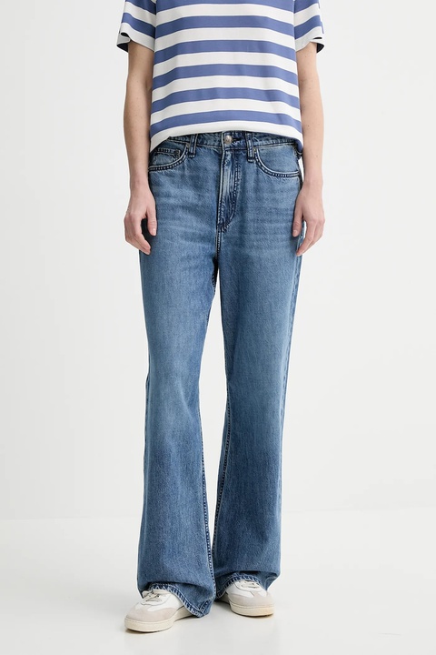 Rag & Bone jeansy damskie kolor niebieski WDD24F29351FRI - zdjęcie produktu nr 1