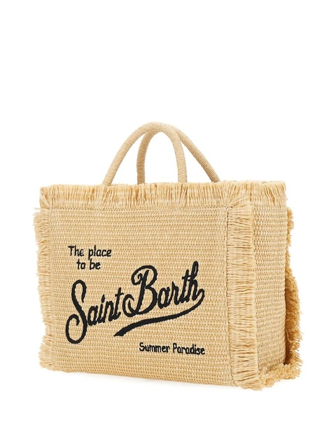MC2 Saint Barth fringed straw tote bag - Neutrals - zdjęcie produktu nr 2