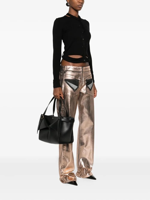 Coperni medium Belt Cabas folded tote bag - Black - zdjęcie produktu nr 1