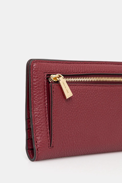 MICHAEL Michael Kors portfel skórzany BRYANT damski kolor bordowy 32S5GYTP3L - zdjęcie produktu nr 2