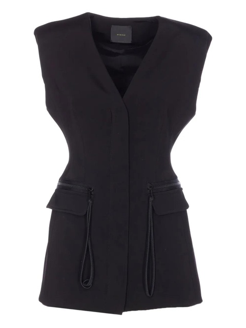 PINKO Gitana waistcoat - Black - zdjęcie produktu nr 1