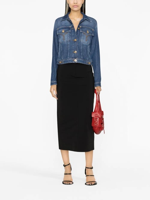 Versace x Dua Lipa Medusa '95 denim jacket - Blue - zdjęcie produktu nr 2