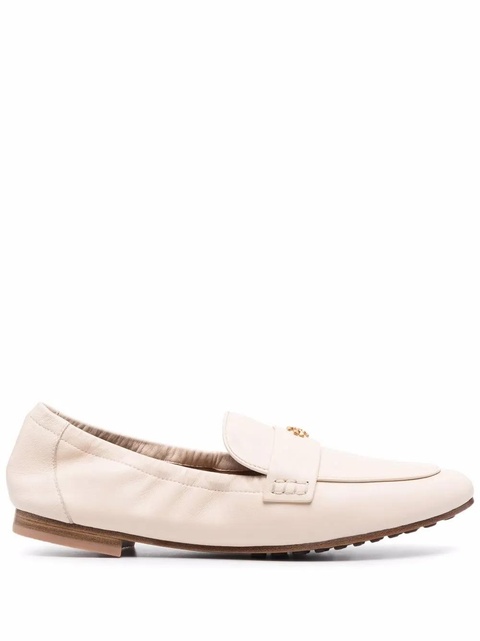 Tory Burch Ballet leather loafers - Neutrals - zdjęcie produktu nr 1