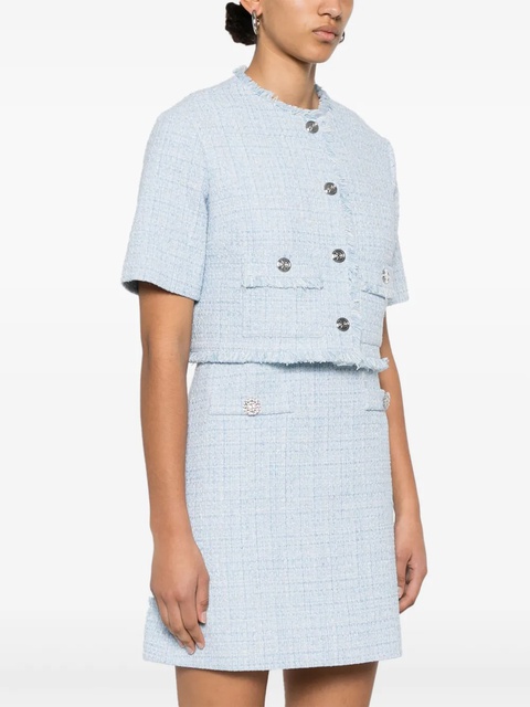 Maje tweed jacket - Blue - zdjęcie produktu nr 2