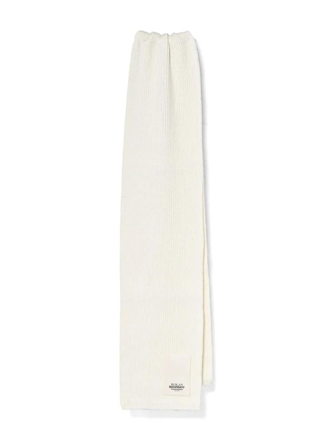 Ruslan Baginskiy logo-patch scarf - White - zdjęcie produktu nr 1