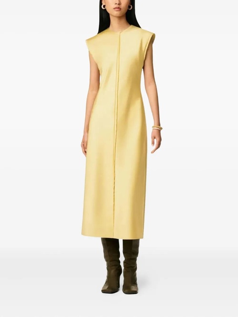 AMI Paris sleeveless midi dress - Yellow - zdjęcie produktu nr 1