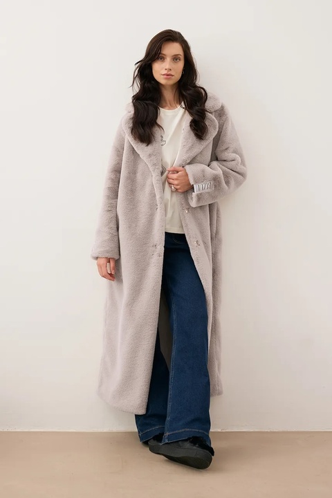 Bizuu płaszcz LIVORNO kolor beżowy LIVORNO BEŻOWY - zdjęcie produktu nr 1