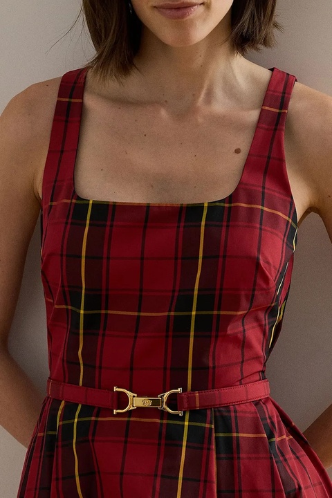 Lauren Ralph Lauren sukienka kolor czarny mini rozkloszowana 253979940 - zdjęcie produktu nr 2