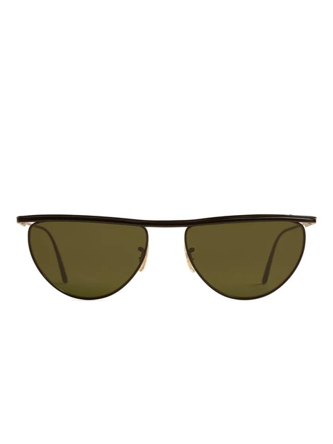 KHAITE x Oliver Peoples 1984C browline sunglasses - Black - zdjęcie produktu nr 2