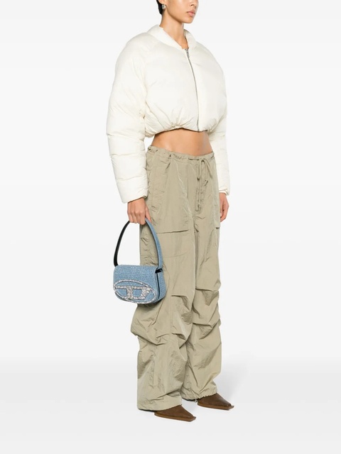 Diesel 1DR denim shoulder bag - Blue - zdjęcie produktu nr 2