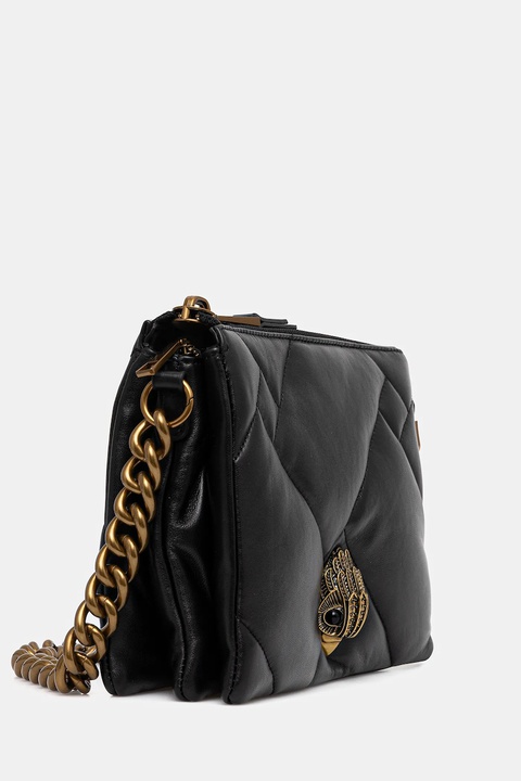 Kurt Geiger London torebka skórzana KENSINGTON kolor czarny 3571900109 - zdjęcie produktu nr 1
