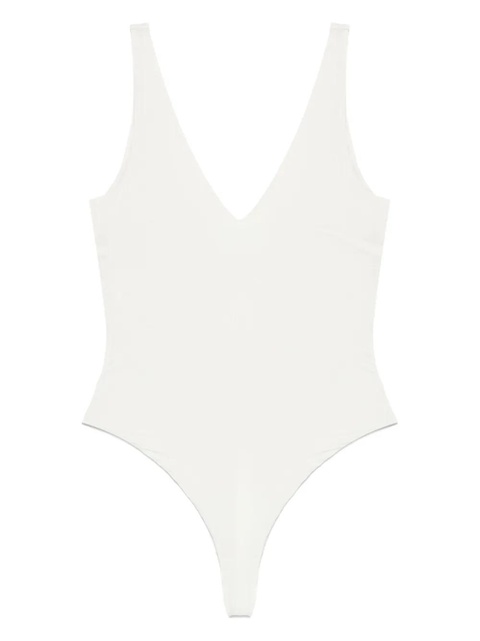 ENTIRE STUDIOS V-neck bodysuit - Neutrals - zdjęcie produktu nr 1